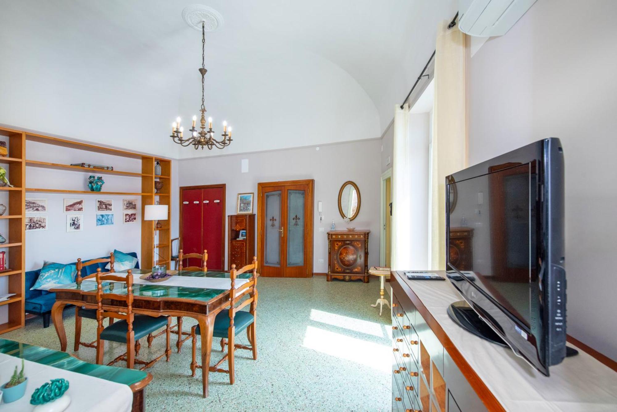 Amalpha Domus 100 Sqm Apt With Ac Wifi And Balcony Amalfi Bagian luar foto